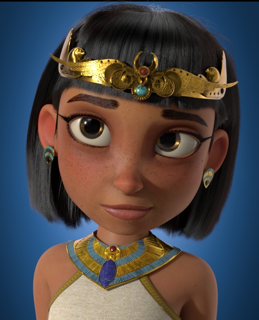 cortometraje de Animación- 3d-Pharaoh-diseño de personajes