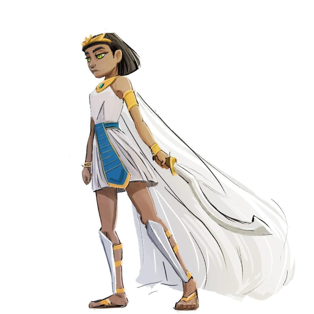 cortometraje de Animación- 3d-Pharaoh-concept art
