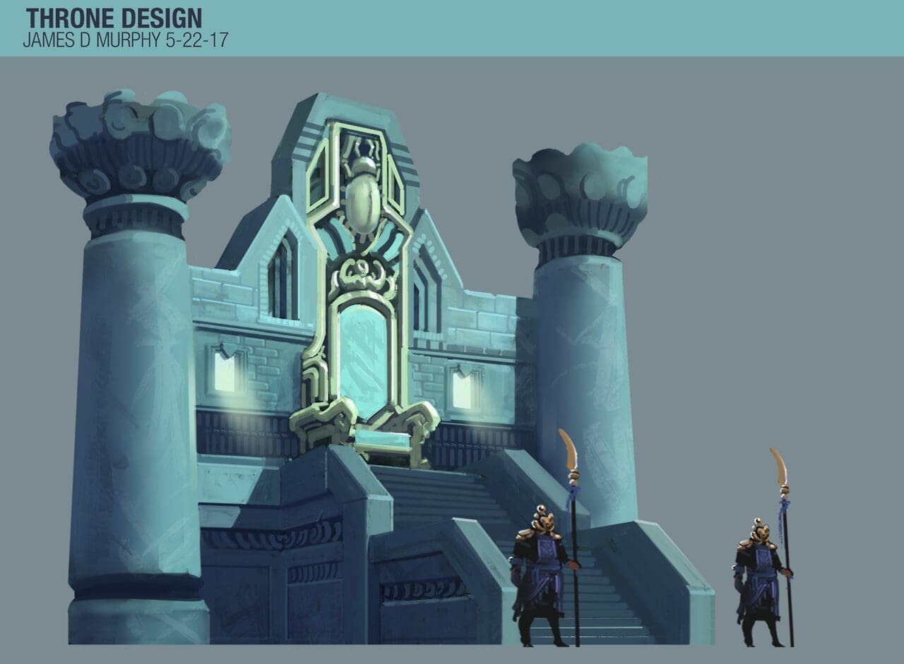 cortometraje de Animación- 3d-Pharaoh-concept art- bocetos