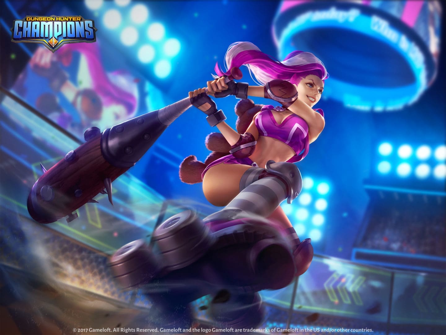 Videojuego-Dungeon Hunter Champions-Animación 3d-Trailer-