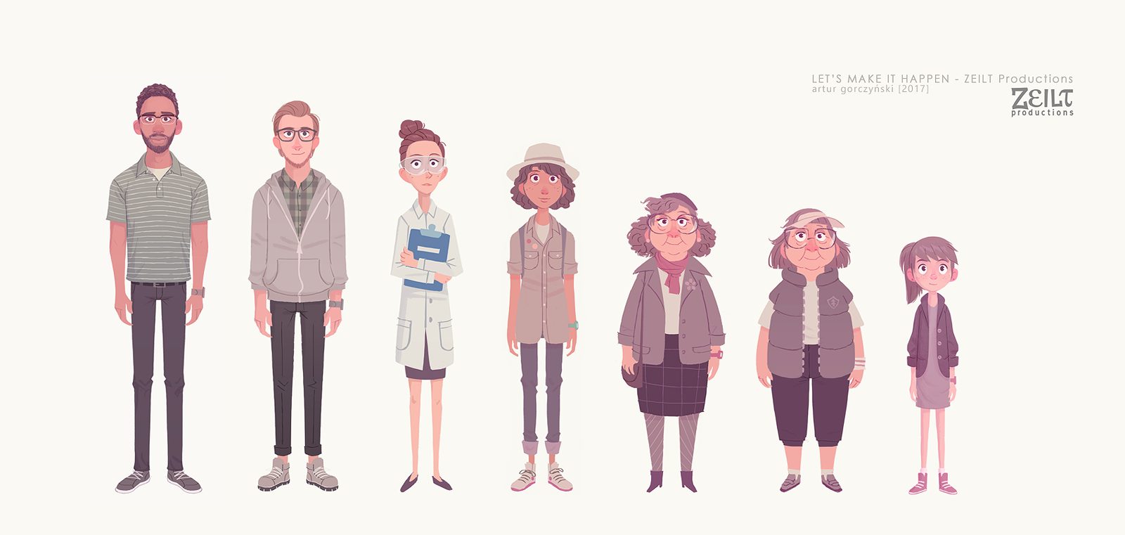 Spot & Cortometraje: Let's make it happen. Desarrollo Visual