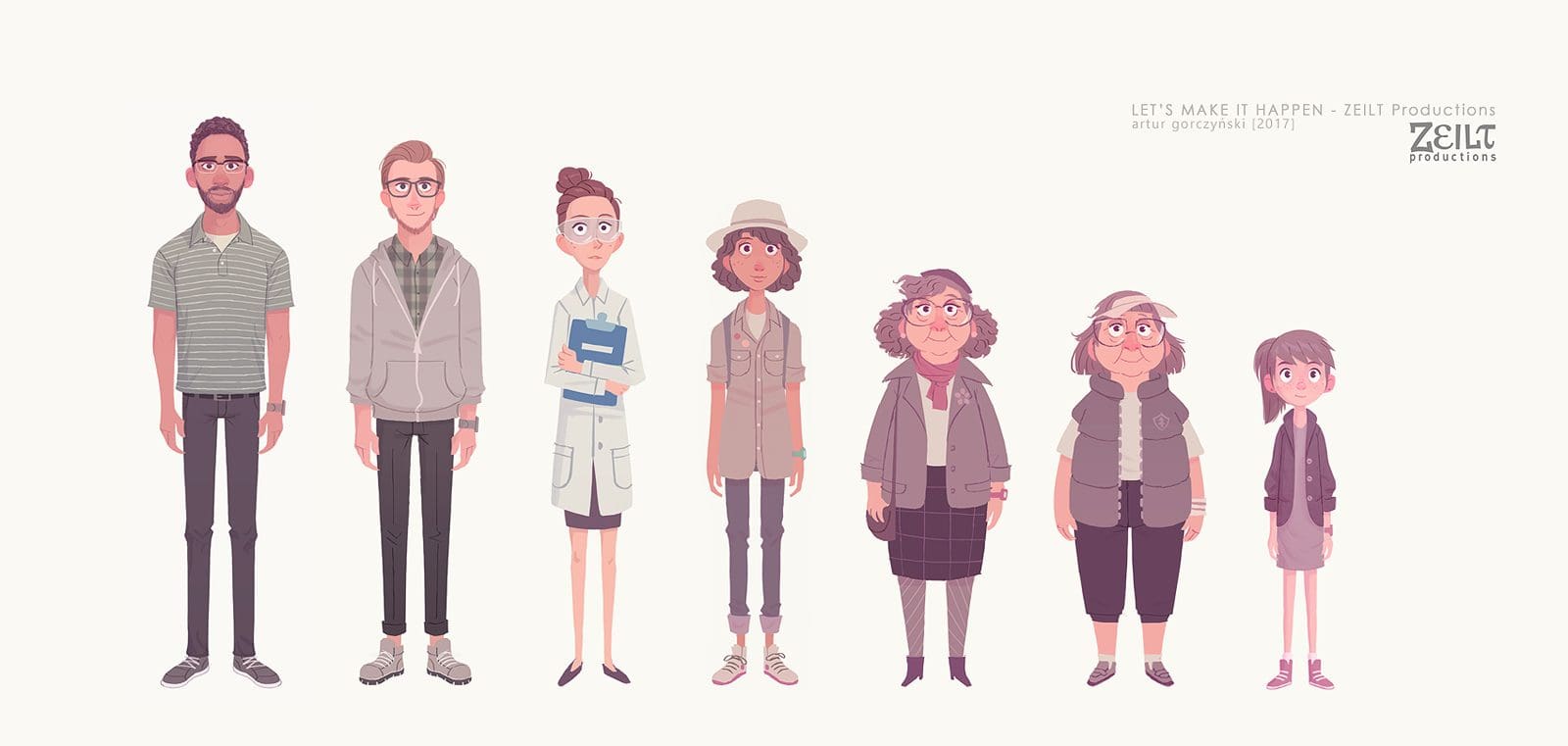 Spot & Cortometraje: Let's make it happen. Desarrollo Visual