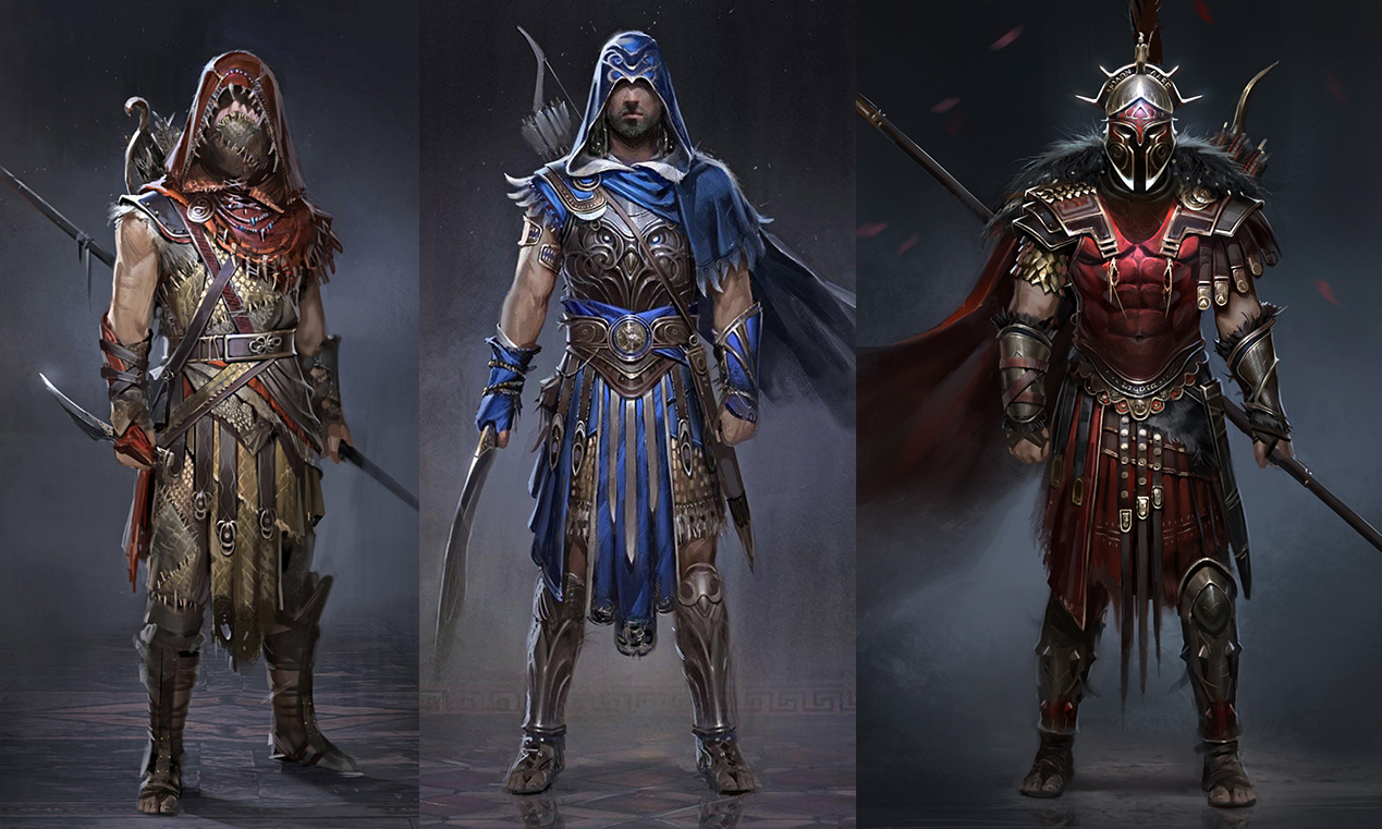 character design Assassin’s Creed Odyssey