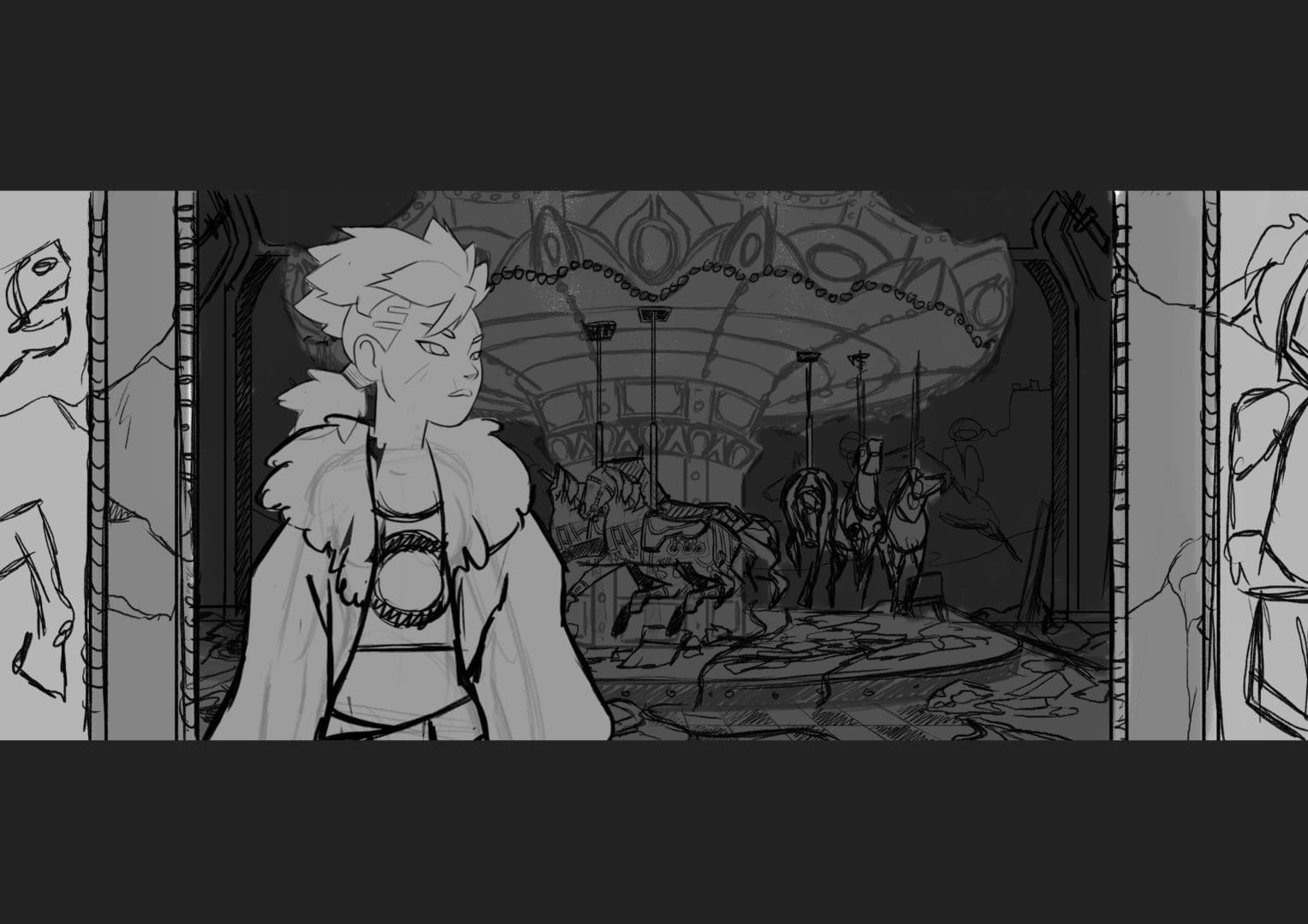 Concept Art - El arte de I'm not Alone