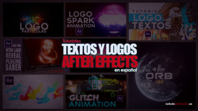 Tutoriales Textos y Logos After Effects en español