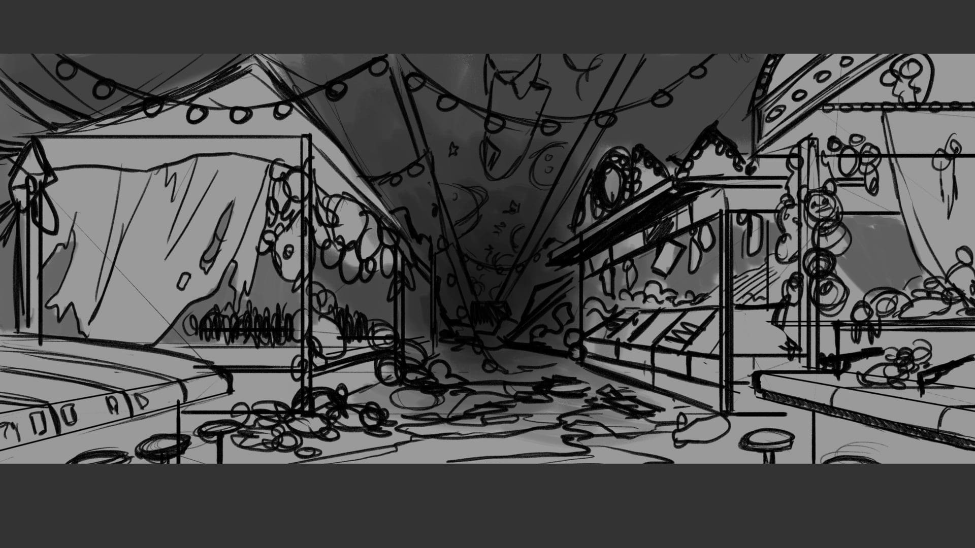 Concept Art - El arte de I'm not Alone