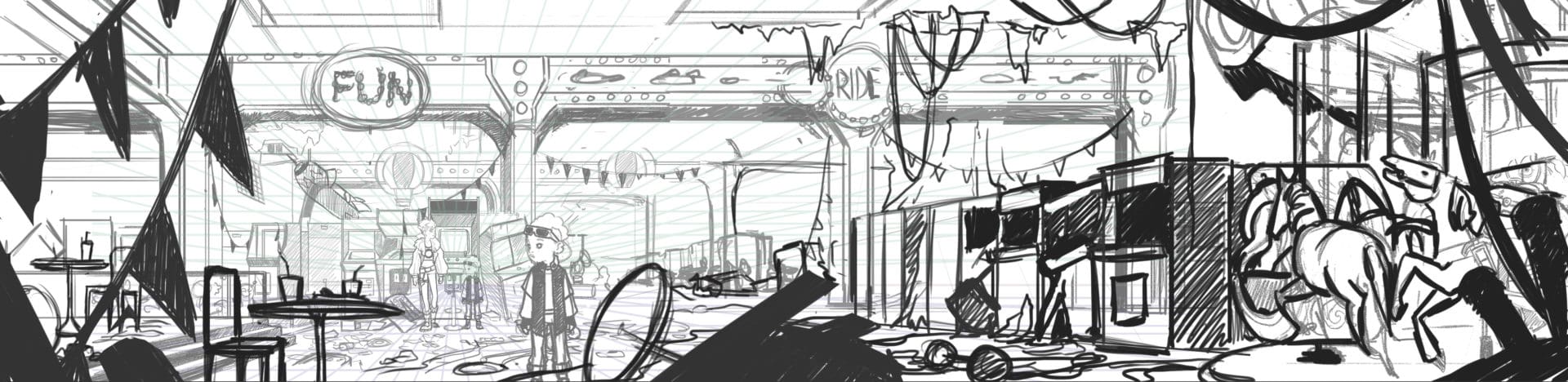 Concept Art - El arte de I'm not Alone