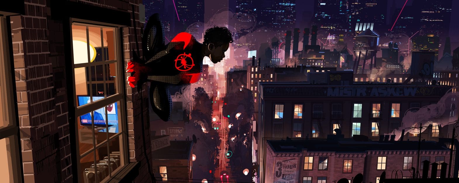 El Arte de Spiderman: Un nuevo Universo (Spider-verse) | Desarrollo Visual