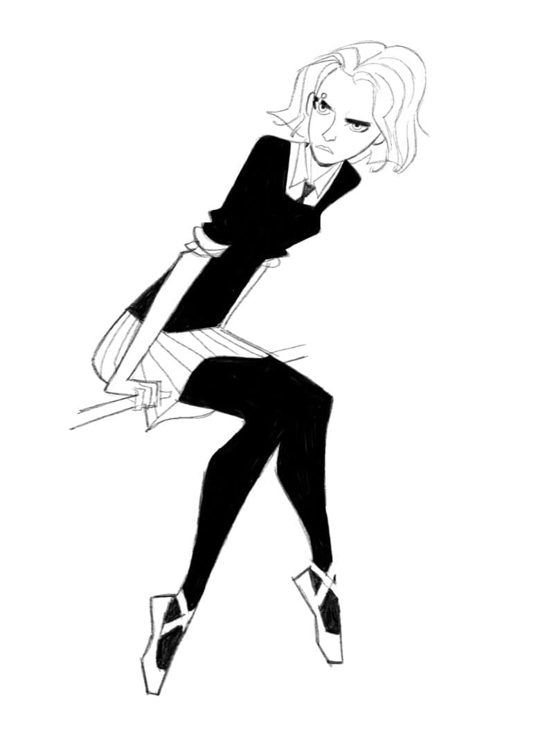 Diseño de personajes spiderman un nuevo universo