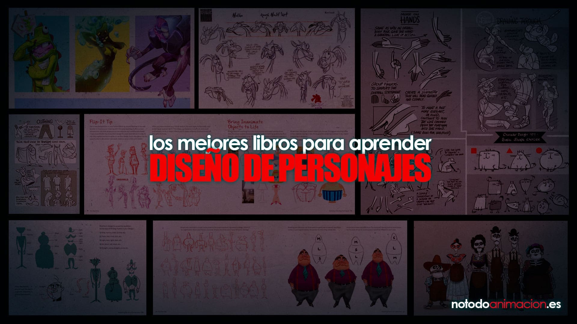 libros diseño de personajes
