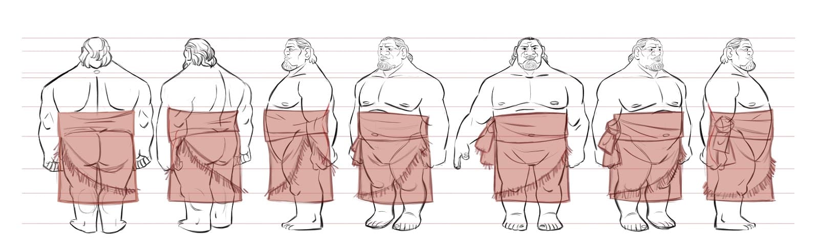 construcción diseño de personajes