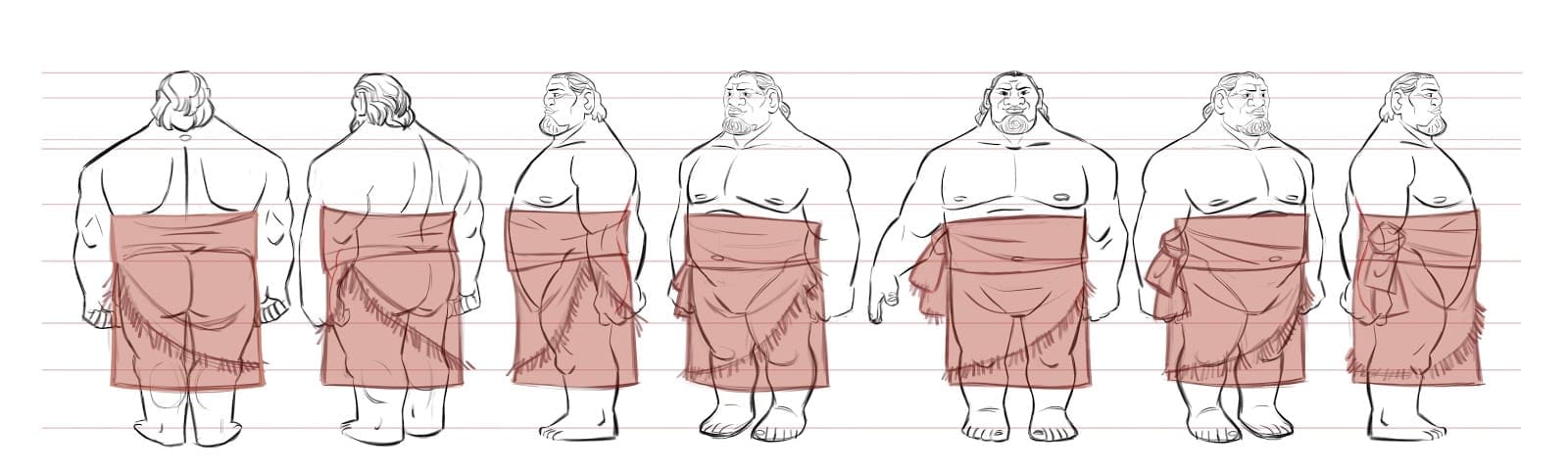 construcción diseño de personajes