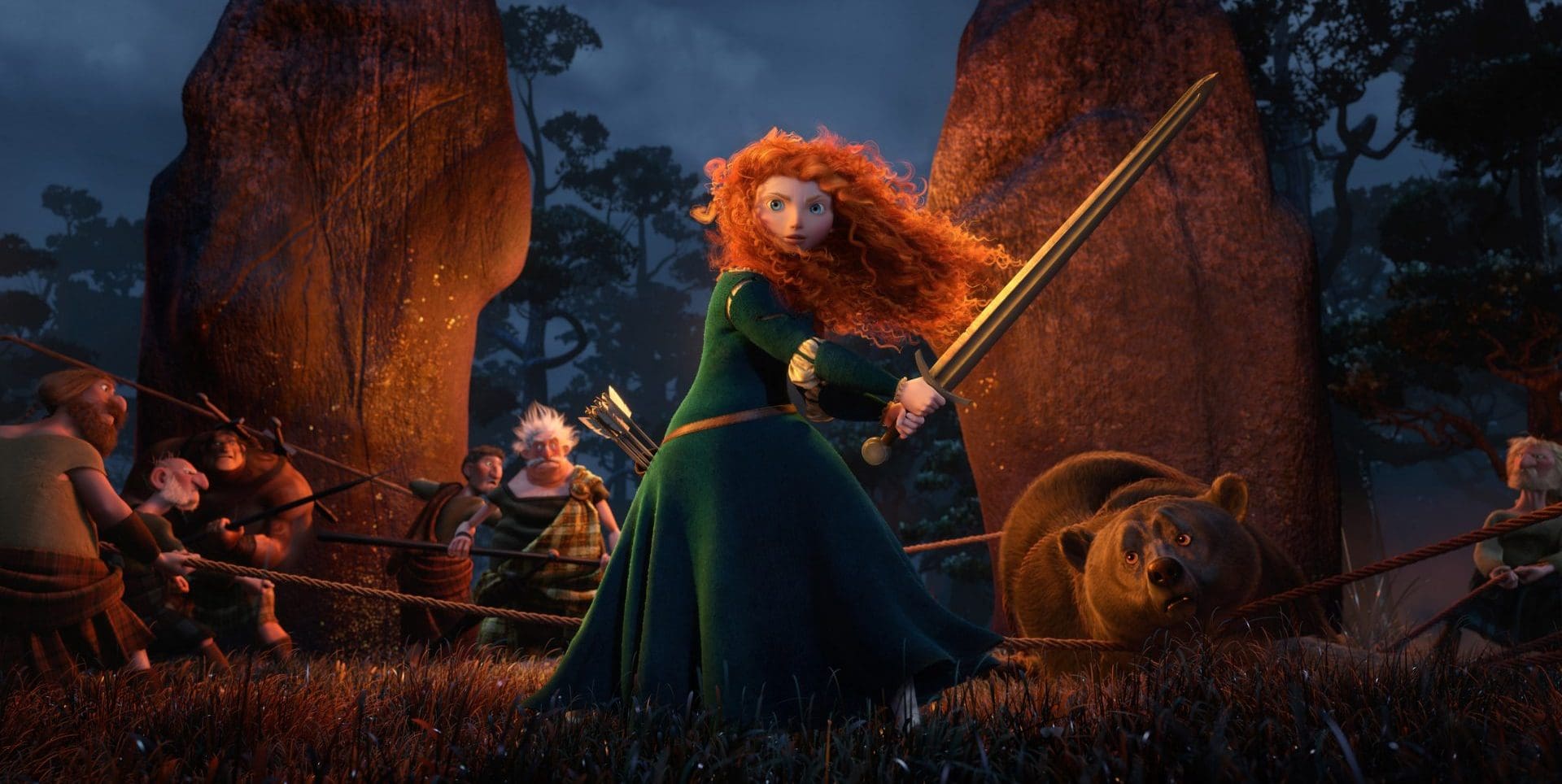 ILUMINACION 3D PIXAR BRAVE