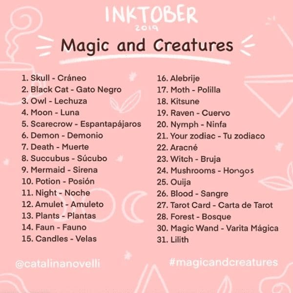 lista alternativa inktober 2015