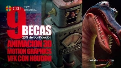 becas formacion animacion 3d motion graphics vfx