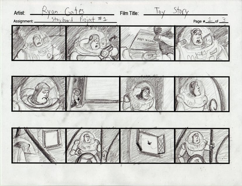 plantillas de storyboard