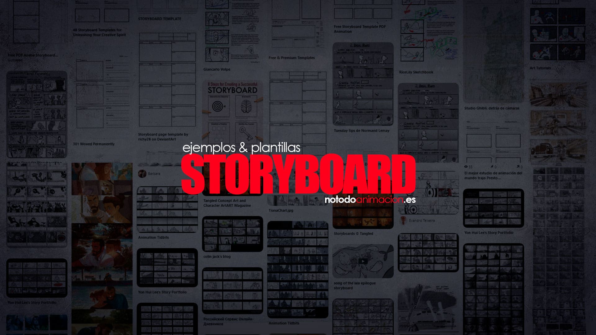 storyboard ejemplos y plantillas