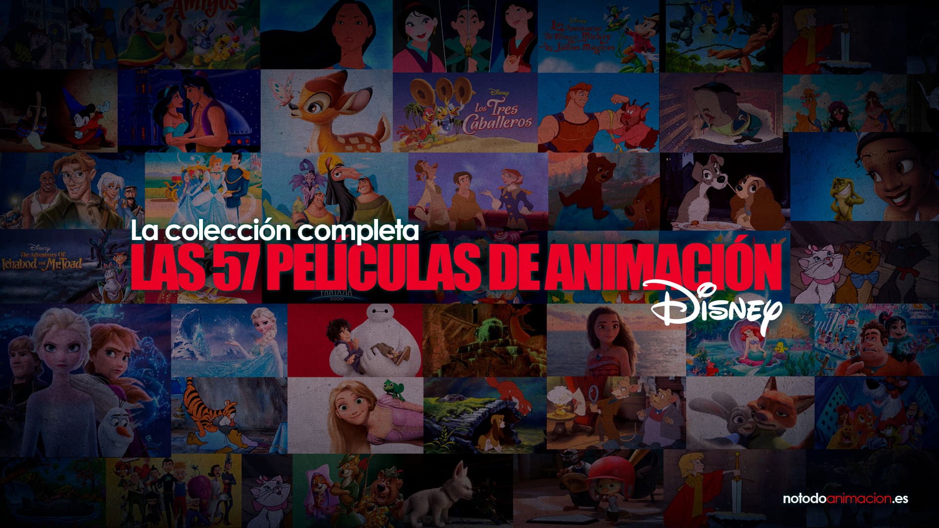Películas de animacion de Disney