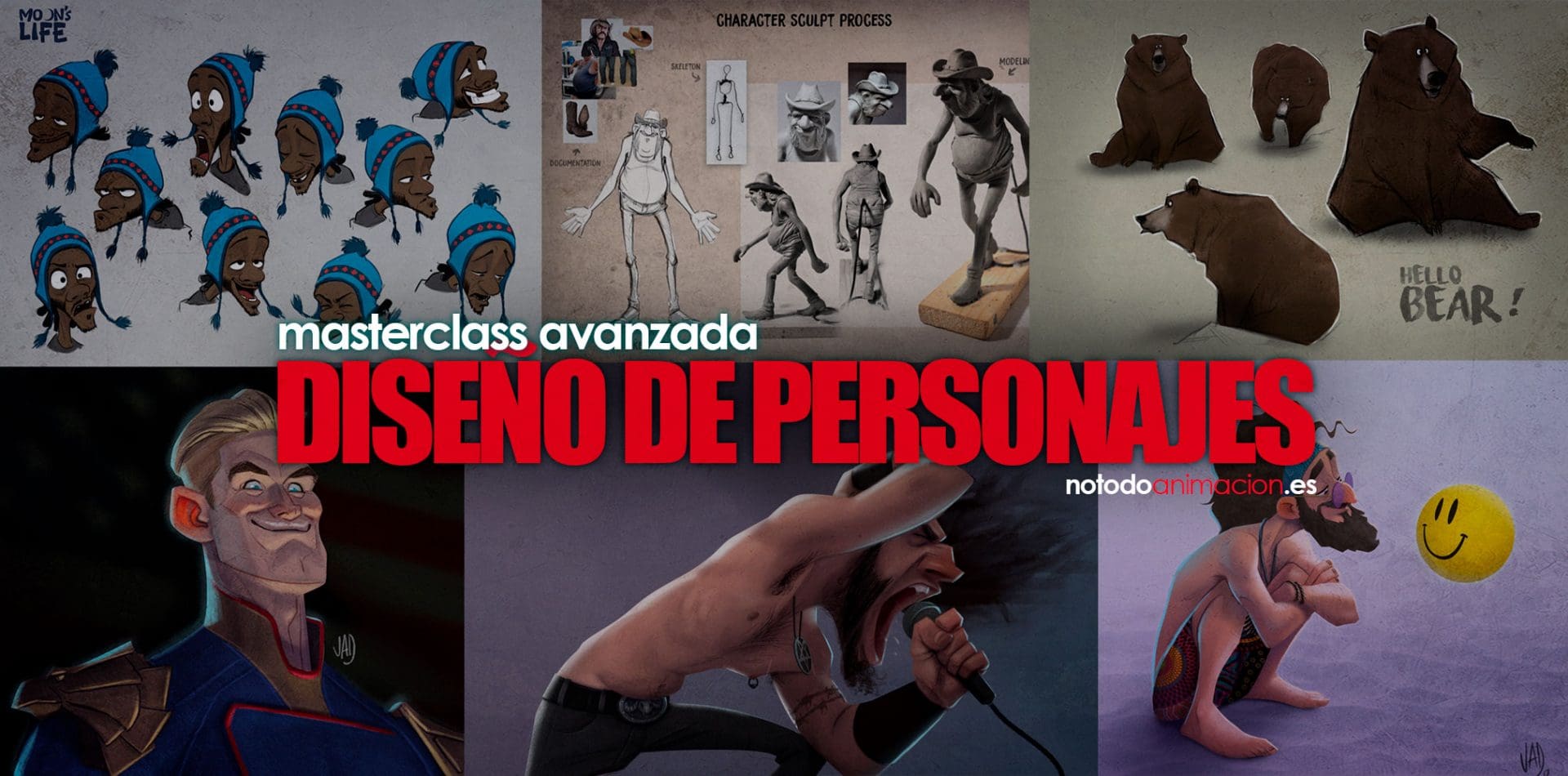 estudiar diseño de personajes online