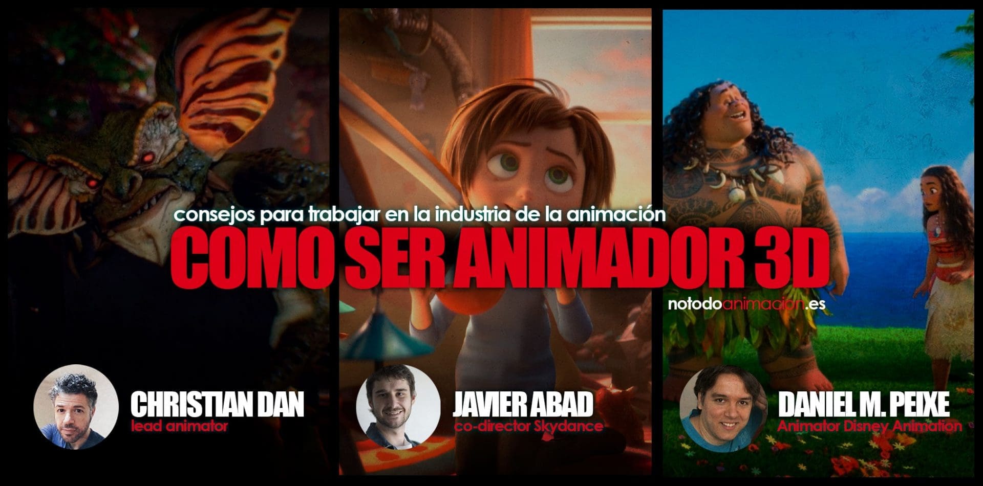 ser animador - trabajar en la industria de la animación