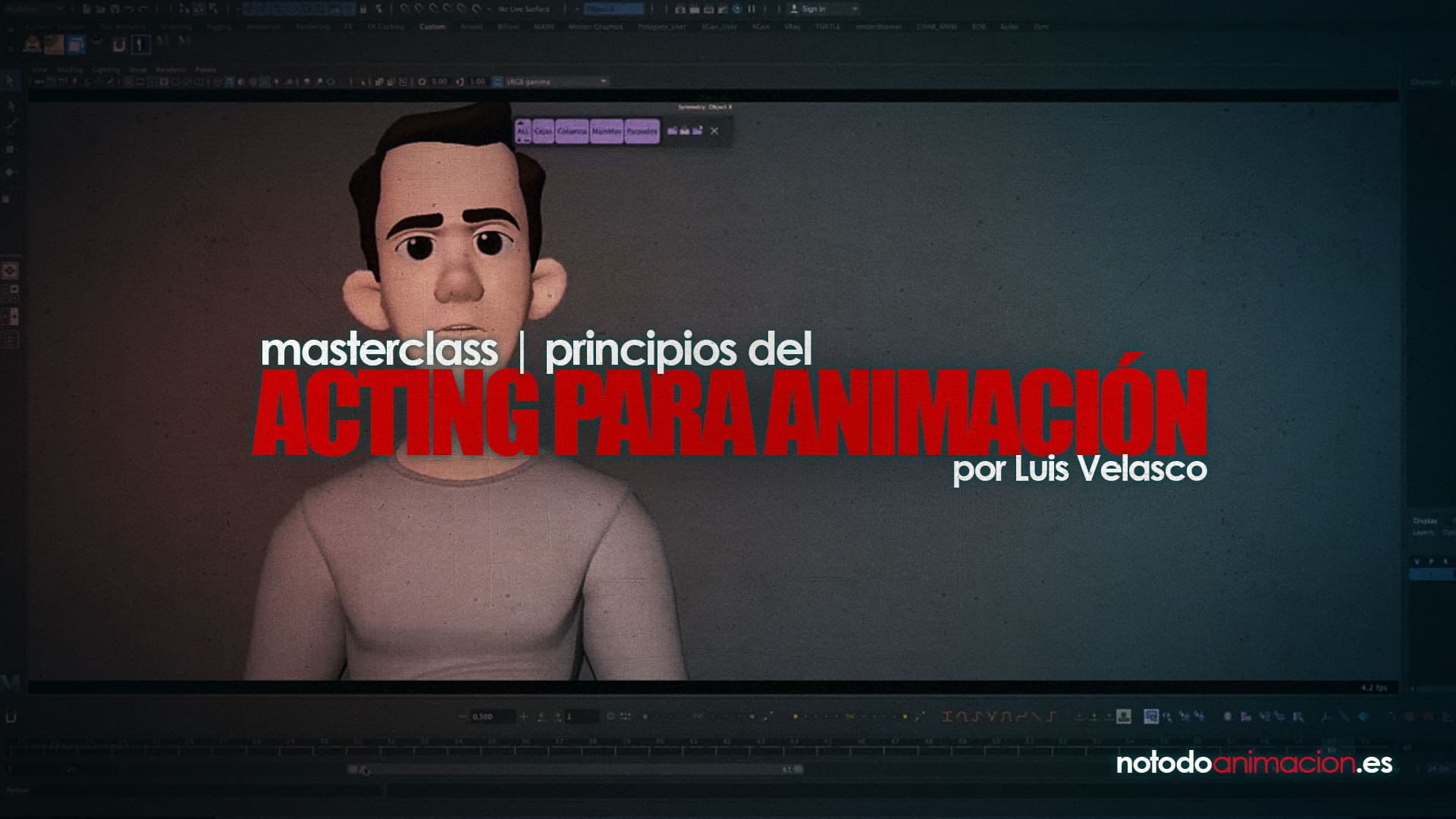 principios del acting para animación