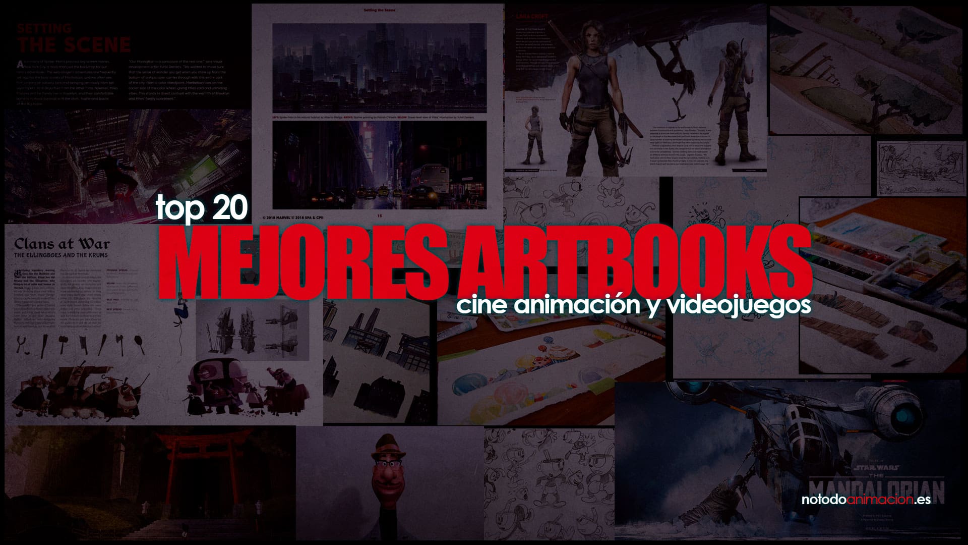 los mejores art books videojuegos y animación