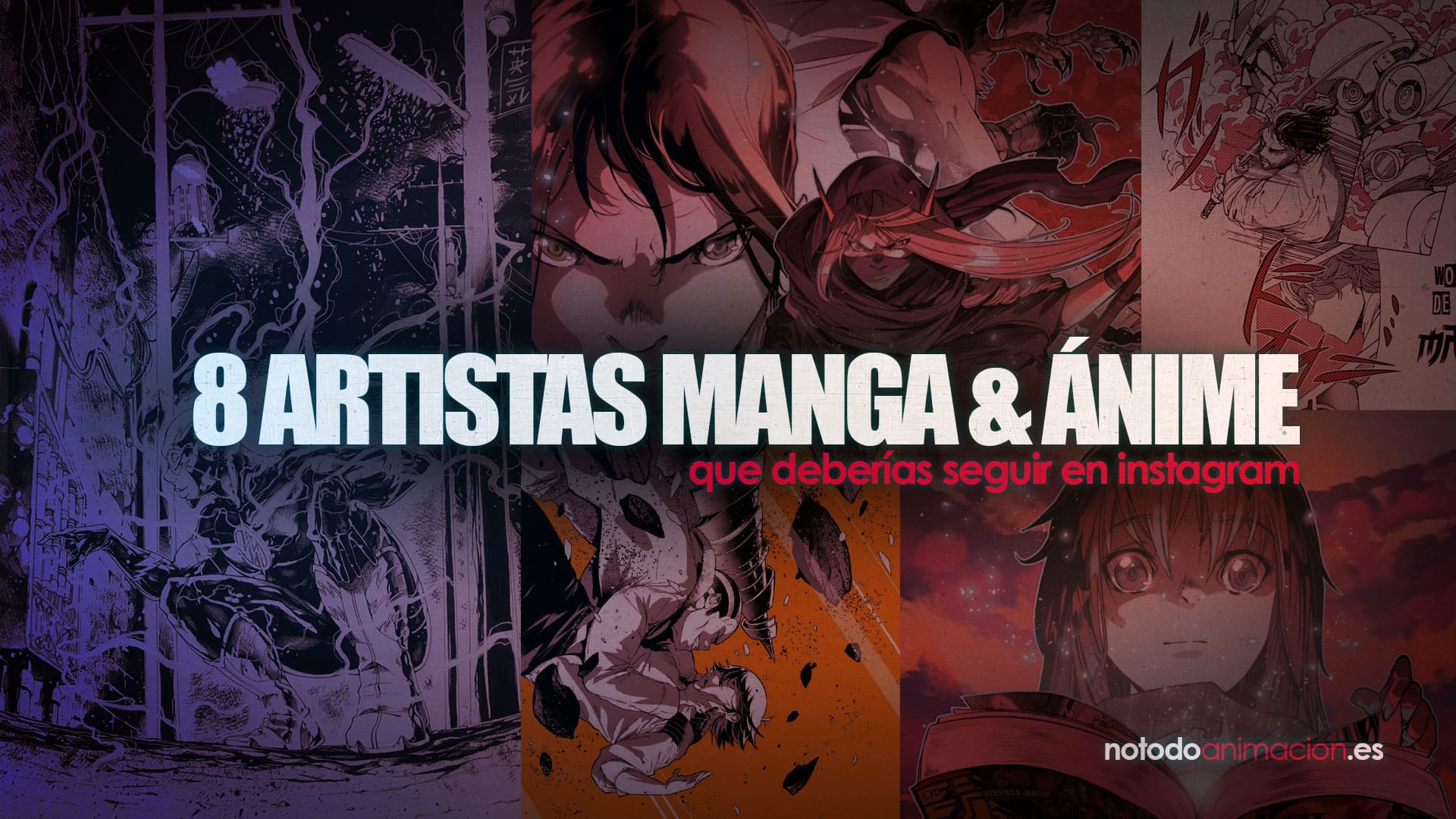 cuentas mangaka, otaku y anime en instagram