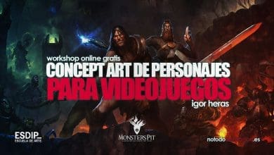 concept art personajes para videojuegos