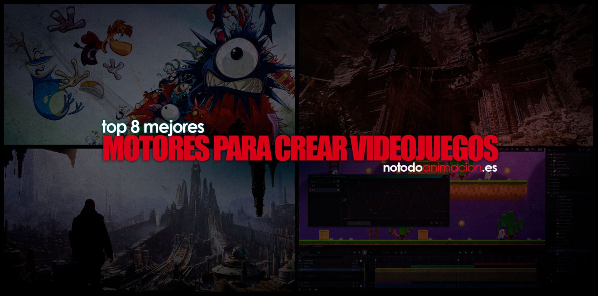 programas para crear Videojuegos 2D y 3D Gratis