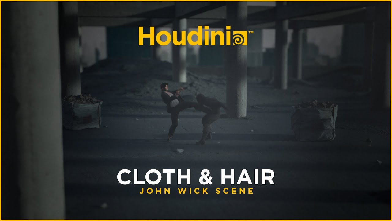 Curso Online Houdini Cloth Hair