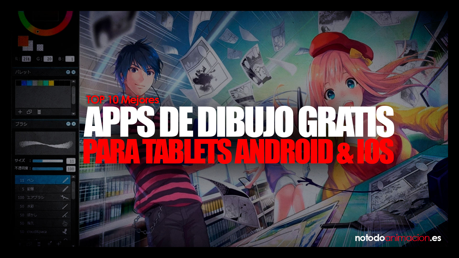 aplicaciones de dibujo tablet android ios