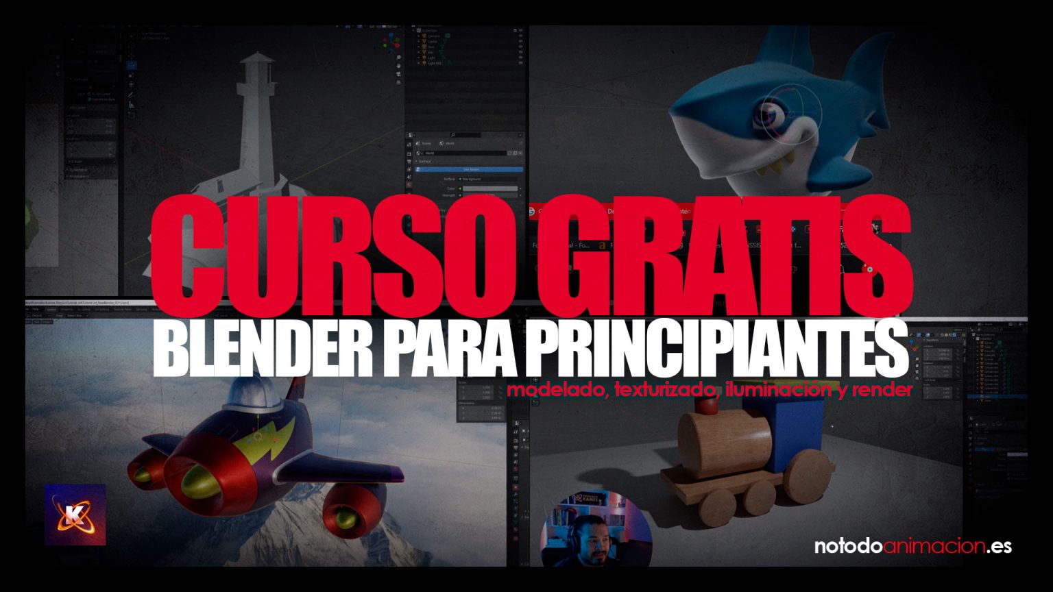 Curso De Blender Gratis ️ Modelado 3d Texturizado Y Render 2443