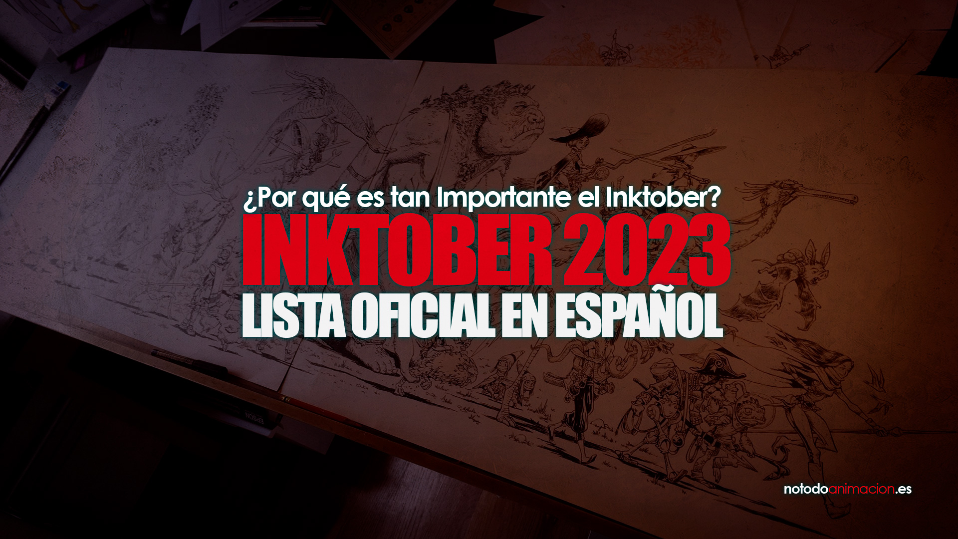 ¿Por qué es tan Importante participar en Inktober 2023? | LISTA OFICIAL EN ESPAÑOL 👇