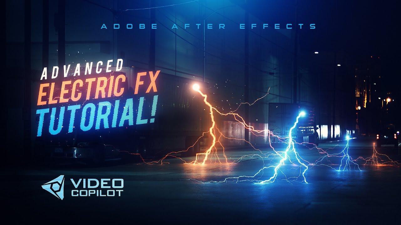 Advanced Electric VFX & Motion Graphics Tutorial | 100% After Effects
