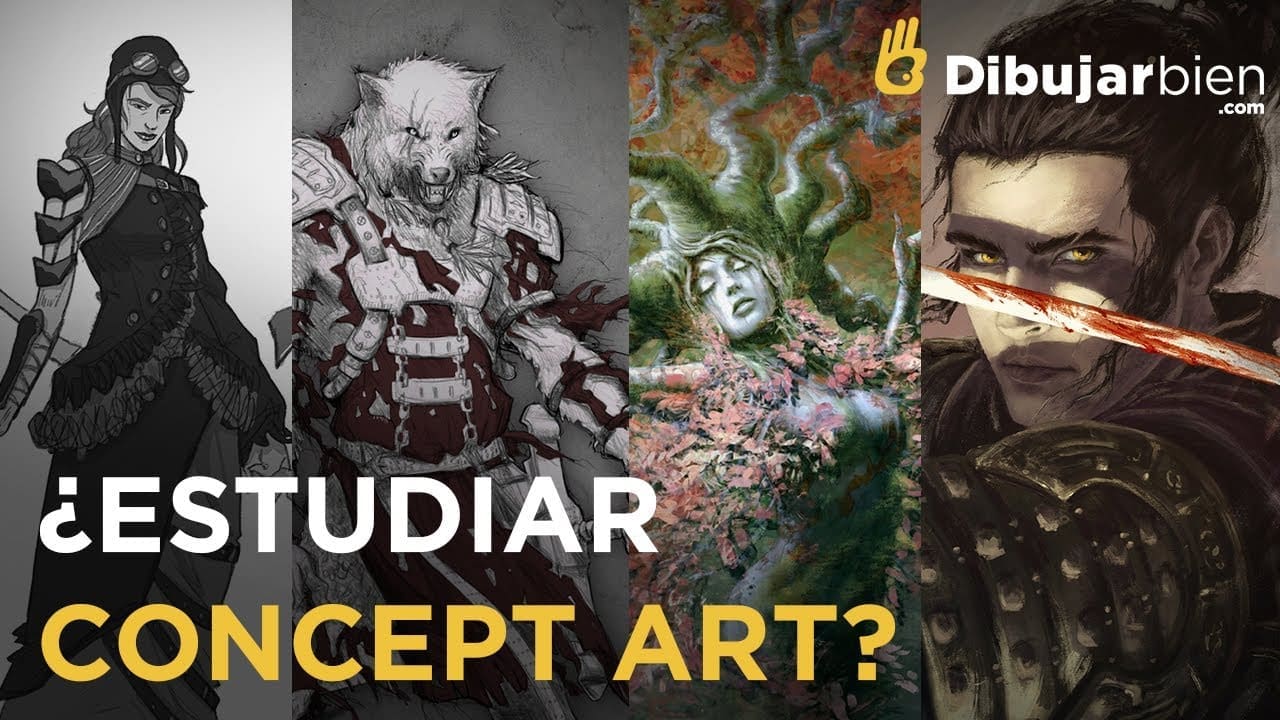 estudiar concept art