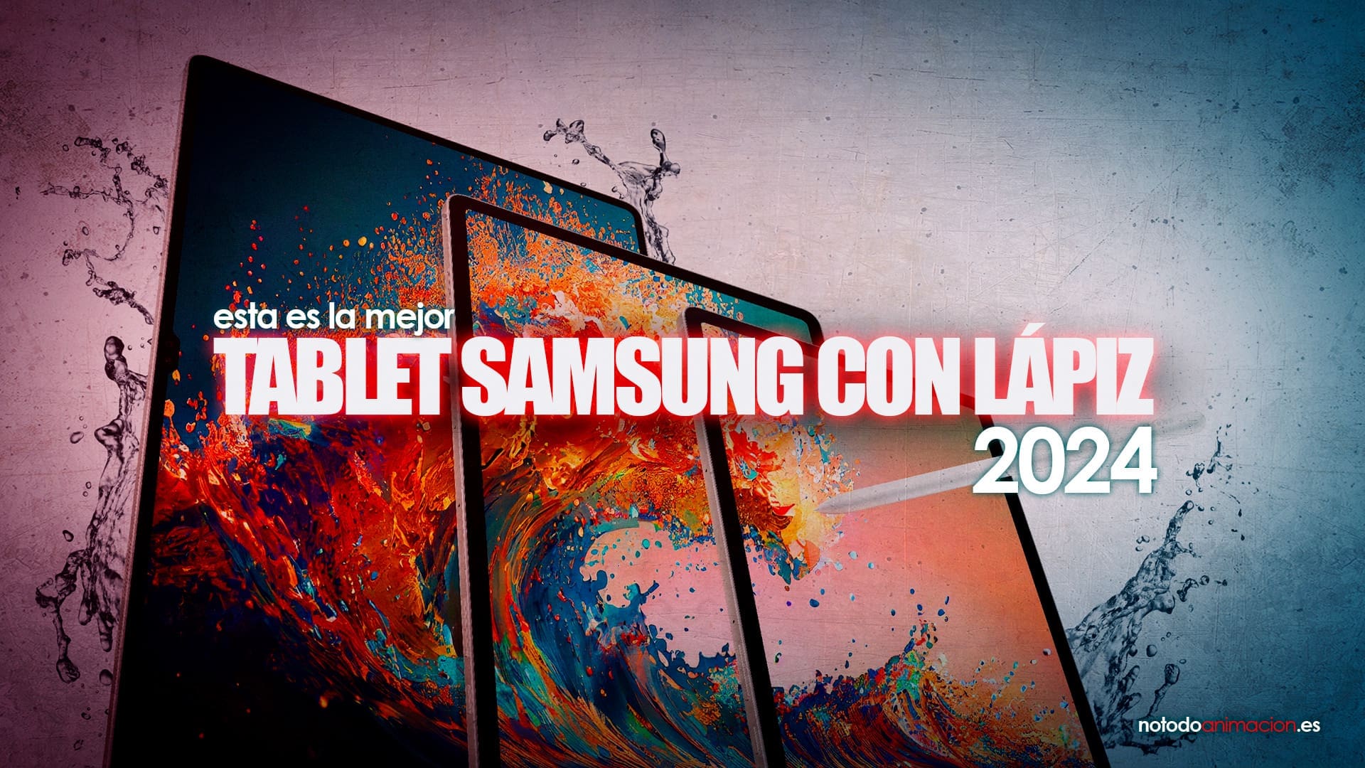 tablet samsung con lápiz