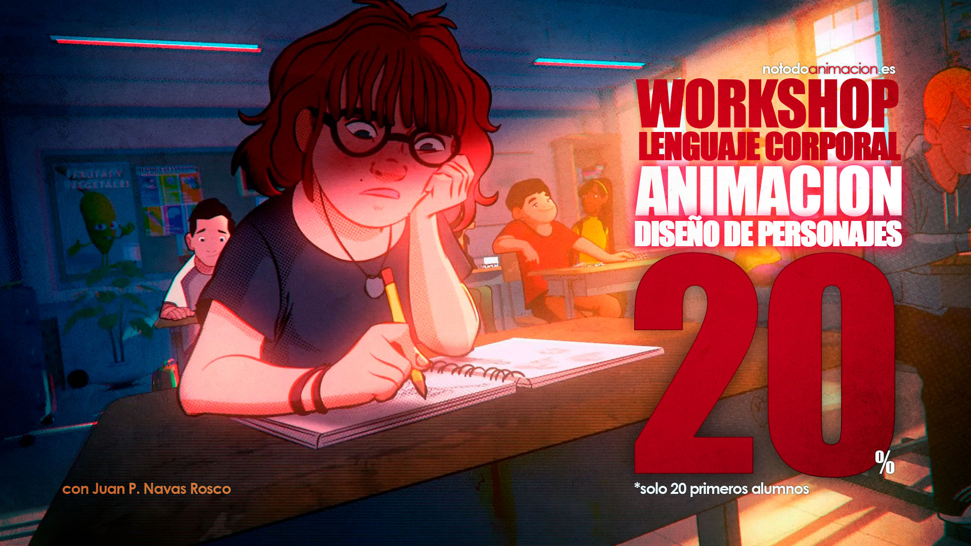 Workshop de Animación y Diseño de Personajes ❤️ EL LENGUAJE CORPORAL 👈 DESCUENTAZO PARA LOS 20 PRIMEROS
