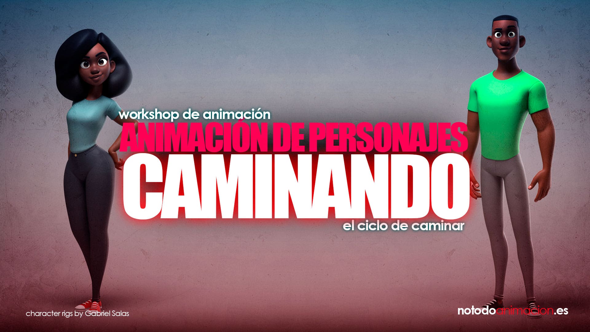 ciclo de caminado animacion caminatas