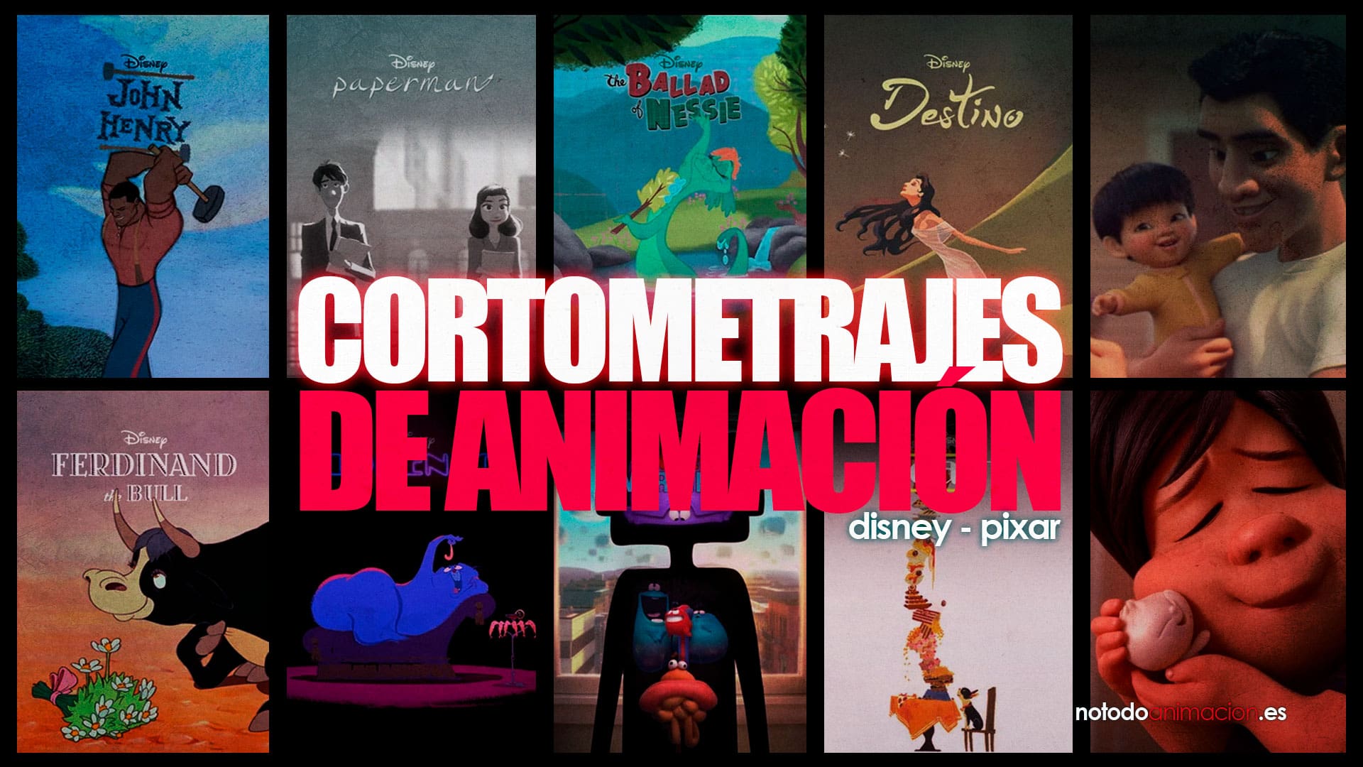 cortos disney pixar