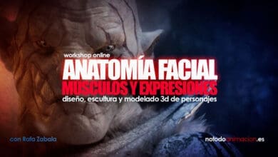 anatomía facial para artistas taller online gratis